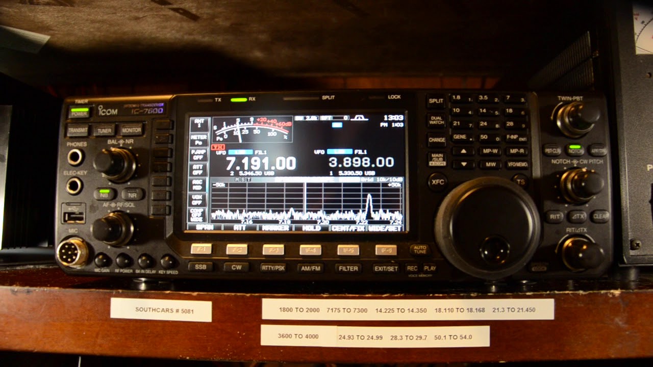 IC 7600 - YouTube