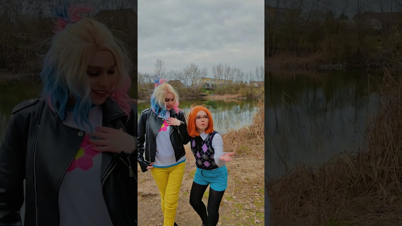 WHO IS THAT FINE BABE | Zoé & Sabrina @nikkihatsunecosplay#cosplay #miraculous #shorts