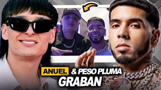 B0MBA!! Anuel Graba la CANCIÓN del Año con Peso Pluma// REINA BANDIDA