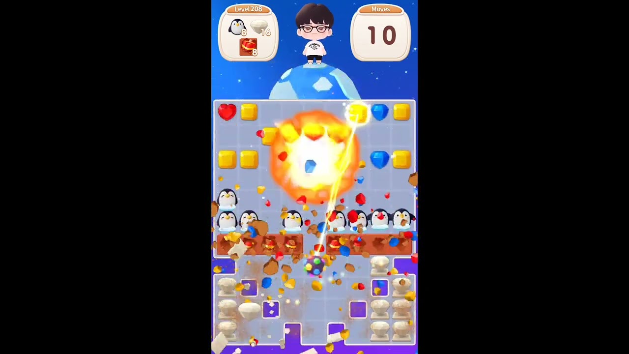 Puzzle Seventeen - Level 208 NO BOOSTERS - YouTube