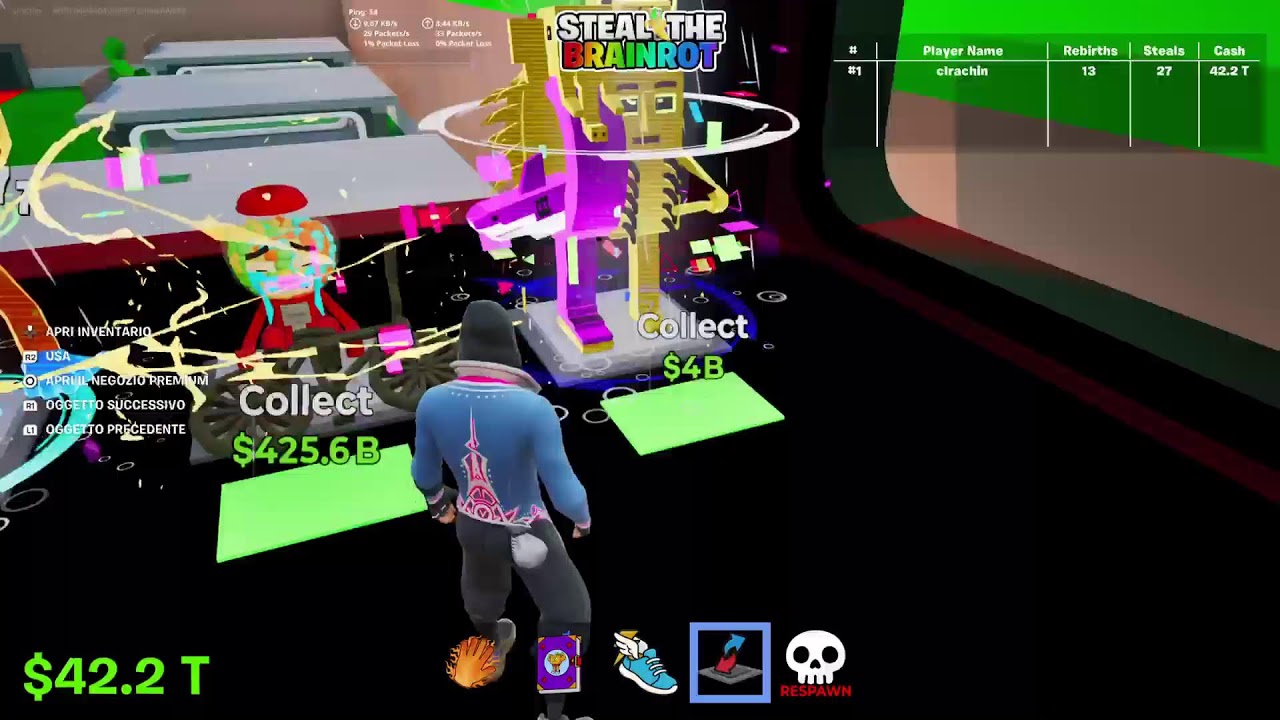 ADMIN ABUSE - Steal The Brainrot