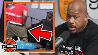 Adam Calls Out Wack100 for Bringing a Weapon to No Jumper
