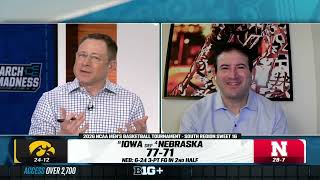 Recap Iowa's Sweet 16 Win, Nebraska's Magical Run & Illinois' Defensive Masterclass in NCAA Tourney