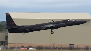 U2 spy plane bounces off runway, pilot aborts landing