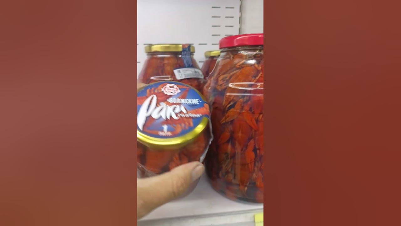 консервированные раки - YouTube