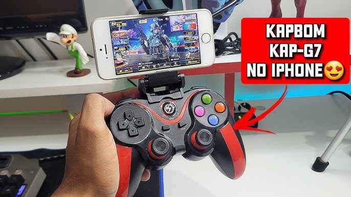 Gamepad Controle Sem Fio Wireless Joystick Android IOS PS3 PC TV - Kapbom  KA9078