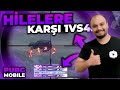 HİLELERE KARŞI 1V4 !! KAOS TEAM RANK MAÇLARI w/ MEZARCI,GAZİ / PUBG MOBİLE Gameplay