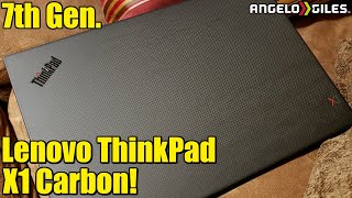 Lenovo ThinkPad X1 Carbon (7th Gen) Unboxing & Impressions!