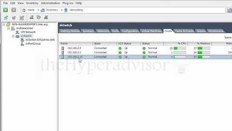vNetwork Distributed Switch 4.0 and 4.1