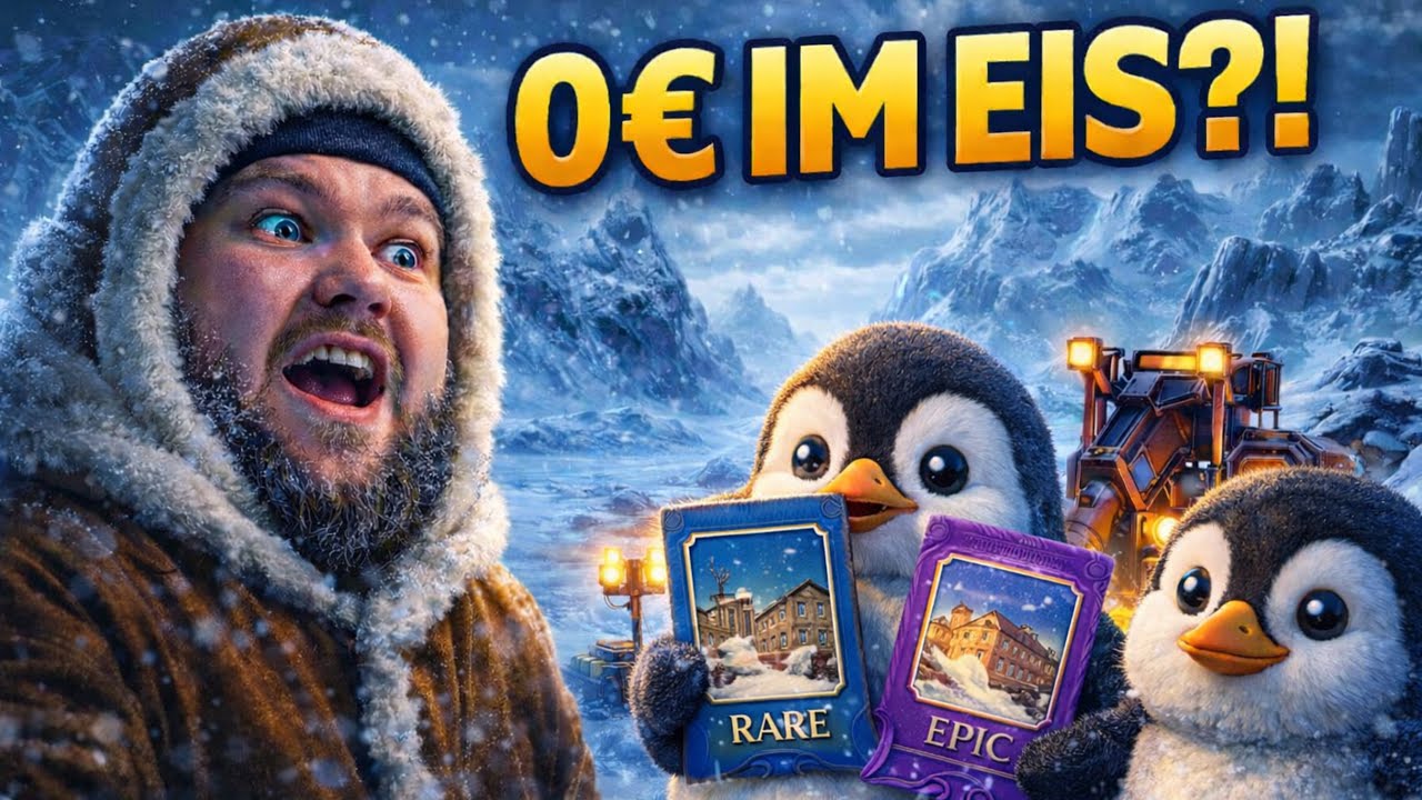 0€ im Eis und plötzlich sterbe ich? 🐧❄️ | Arctic Digger