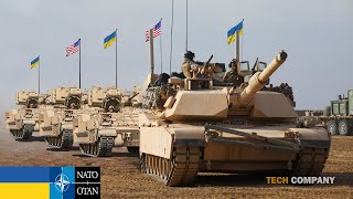 2,500 US Abrams Tanks & M2 Bradley (IFV) Arrive at Ukraine toward Battlefield!