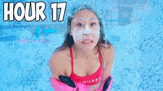 I SURVIVED 24 HOURS STRAIGHT IN ICE!!