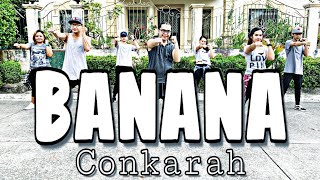 BANANA ( Remix ) - Conkarah | Dance Fitness | Zumba Resimi