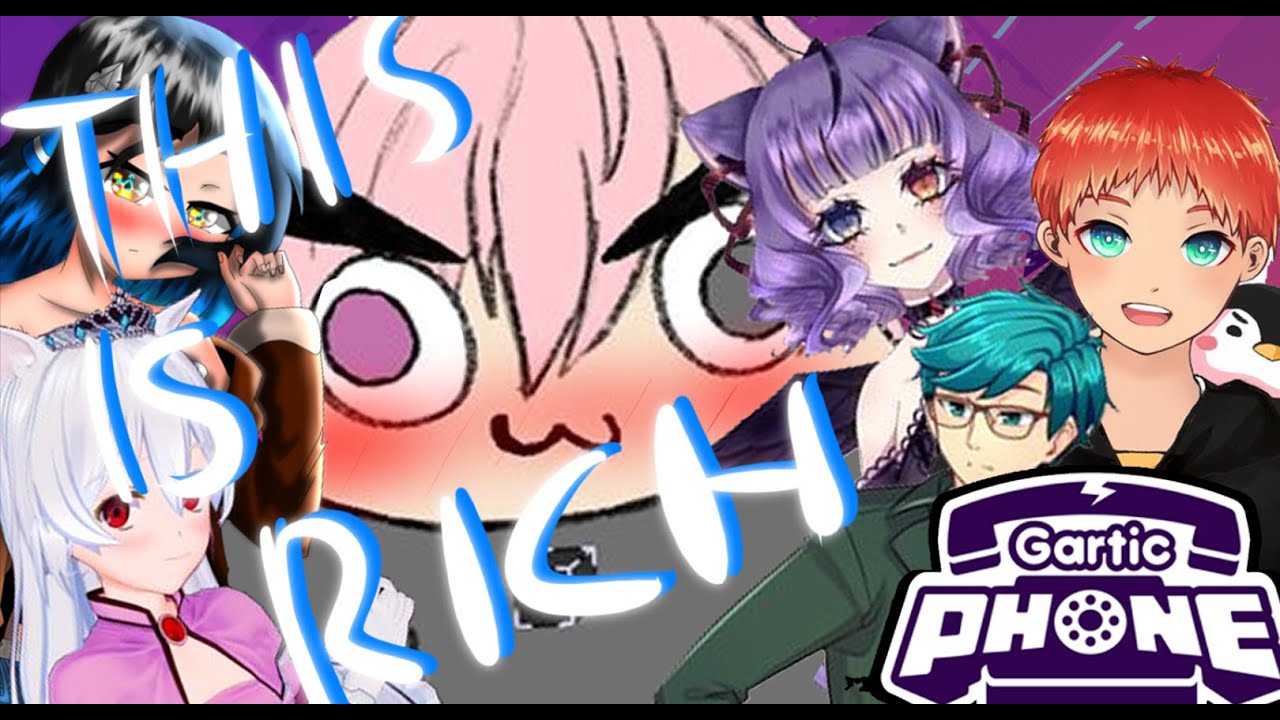 CREATIVE INDIVIDUALS PLAYING GARTIC PHONE [VTUBER COLLAB]