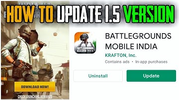 HOW TO UPDATE BGMI | BATTLEGROUNDS MOBILE INDIA 1.5 UPDATE | BGMI 1.5 UPDATE KAISE KARE
