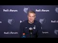 Tuomas Iisalo Press Conference | Grizzlies vs. Bucks