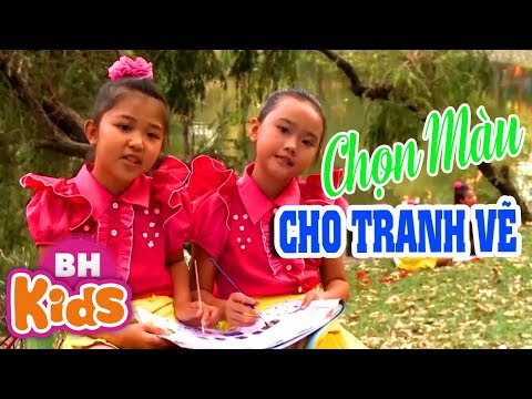 Em Chọn Màu Cho Tranh Vẽ ♫♫ Nhạc Thiếu Nhi Vui Nhộn tại Xemloibaihat.com
