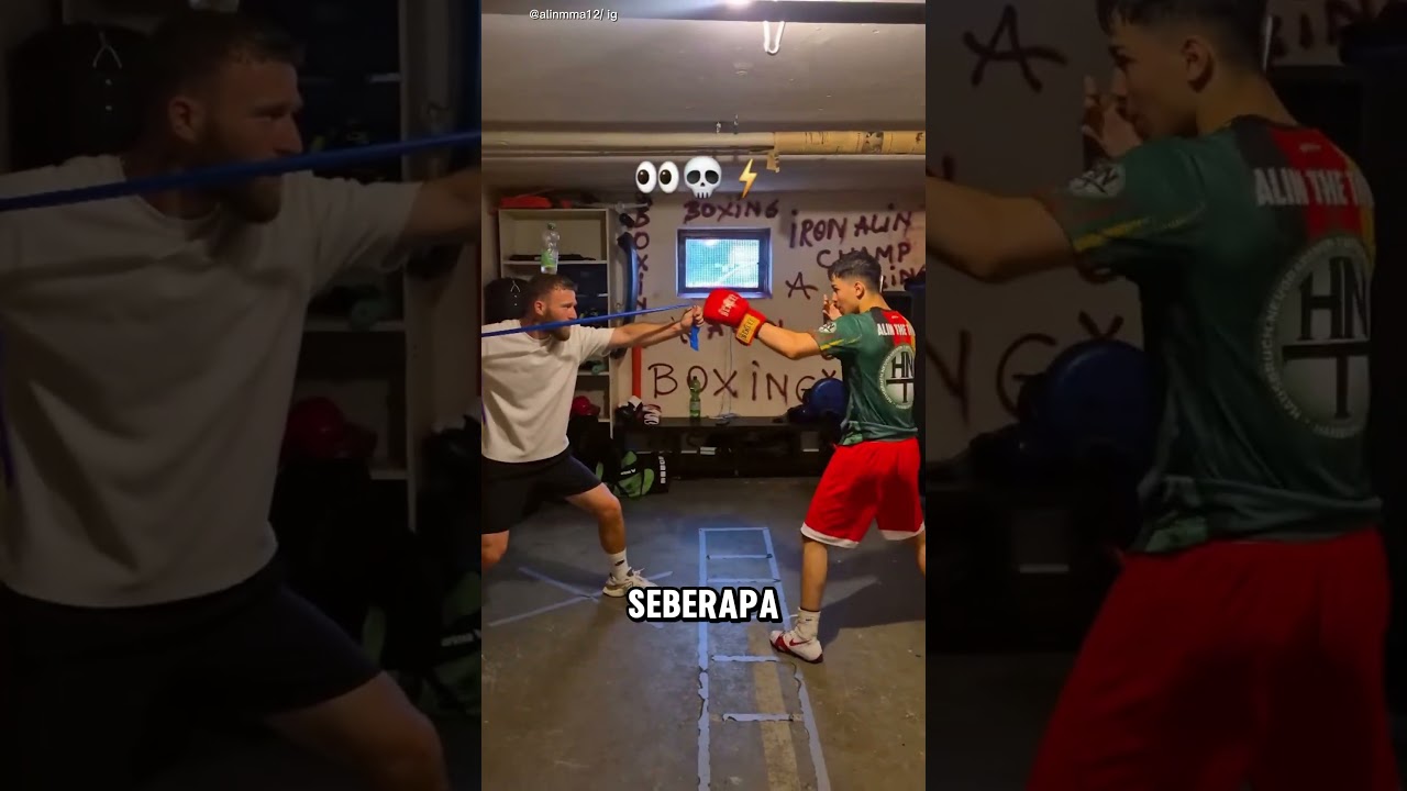 Dad's Boxing Test @alinmma12