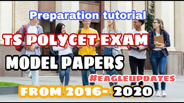 TS Polycet 2021 Exam model papers & Tips | #eagleupdates | TS polycet 2021 exam paper
