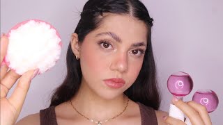 ASMR antipática te hace un facial👎🏻 (sonidos reales, tapping, mouth sounds & más) | Dámaris ASMR♡