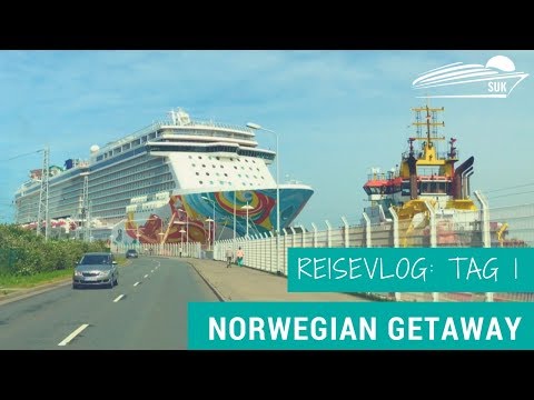 Norwegian Getaway Kreuzfahrt Vlog: Anreise, Parken und Meer (Tag 1)