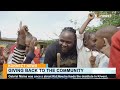 Gabriel maina who was once a street kid  now feeds the destitute in kwest