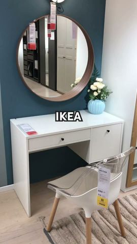 💙IKEA💛White dressing table SYVDE #ikea, #homedecor - YouTube