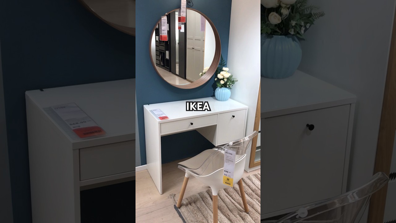 💙IKEA💛White dressing table SYVDE #ikea, #homedecor - YouTube