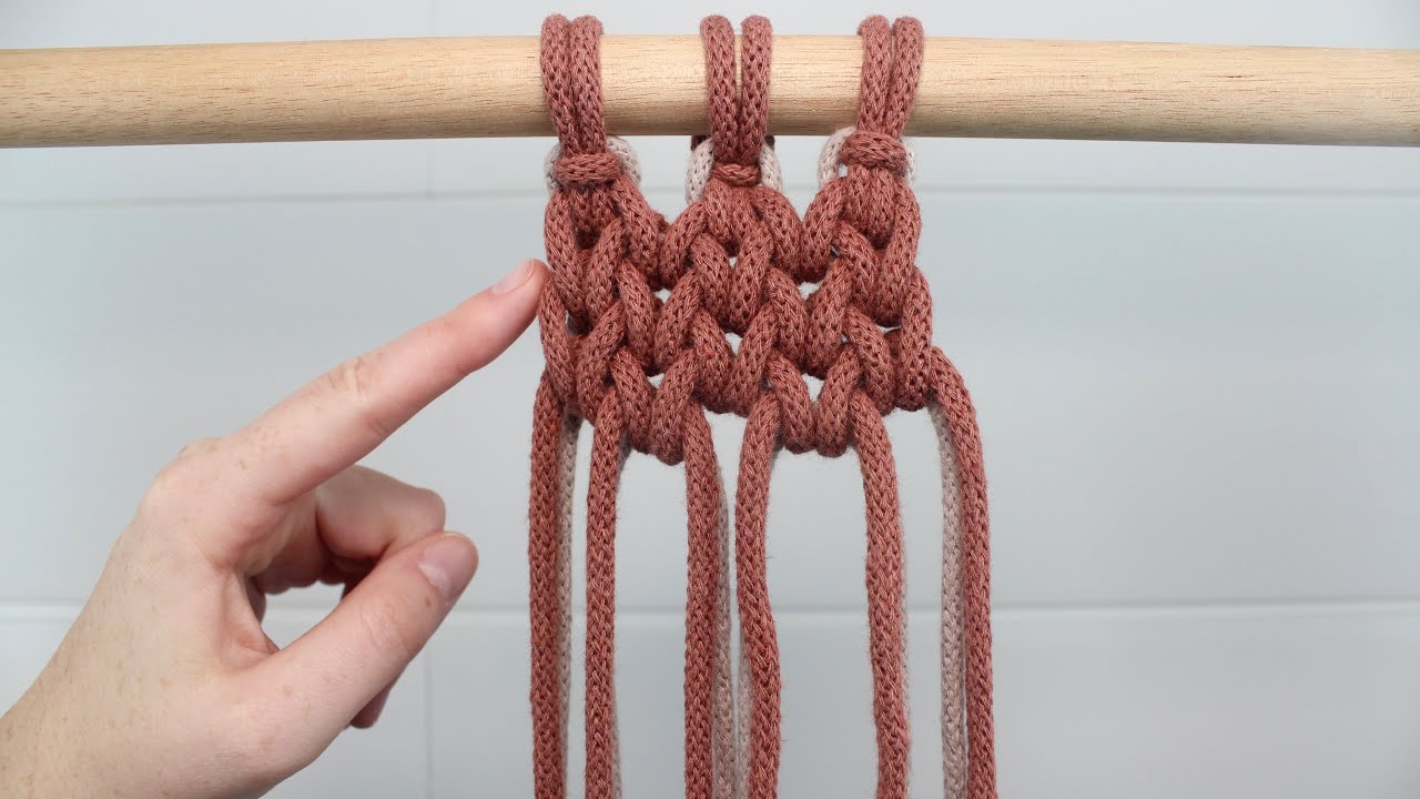 Macramé Knots Patterns: Knitting Macramé Ideas Beginners Can