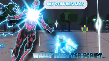 TSB I Wally WEST SCRIPT⚡️ I run passive I OP SCRIPT TSB #strongestbattlegrounds #wallywest {NEW}