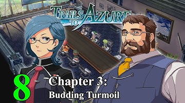 【Trails to Azure】 Ep #8 | Chapter 3: Budding Turmoil (PS5, Jp Voice, En Sub4K)