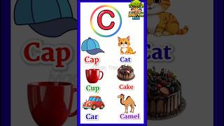 C Words for Kids | Letter C Objects | Fun Alphabet Learning #Shorts #kids #learning #abcd #alphabet
