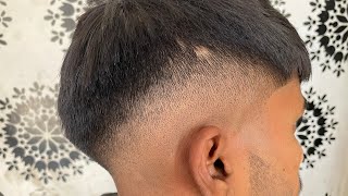 Low fade hair cutting and hair style #hairstyle