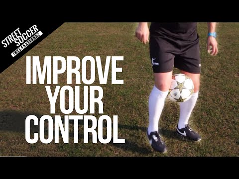 How to Improve your control/1st touch in football - Learn to play Soccer - STRskillSchool