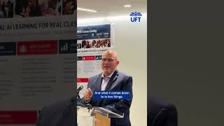 Title: UFT, AFT and Microsoft Announced New National AI Safety & Privacy Standard Agreement