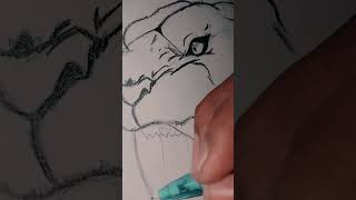 a new drawing of sabre tooth tiger #whowillbemylifepartnerta #funny #trending #trendingshorts