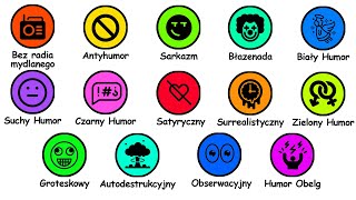 Wszystkie TYPY HUMORU opisane w 5 MINUT