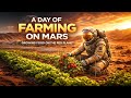 Astronauts are improving the cultivation of vegetables and fruits on Mars.