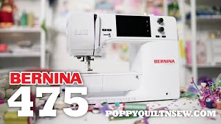 Step up your sewing game with BERNINA 475