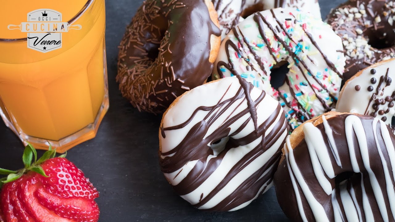 Ricetta Americana Ciambelle Donuts