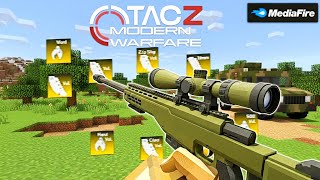 Best TACZ Reim Addon for Minecraft PE 1.21+ | Realistic WW2 & DayZ Gun Mod 🔫 screenshot 4