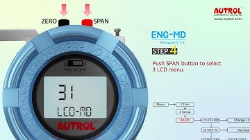 12. Engineering mode in v7.x Menu Tree of AUTROL smart transmitter series