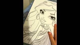Bratz coloring book part 4