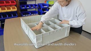 Full Automated vertical stacking container for mini load system Update