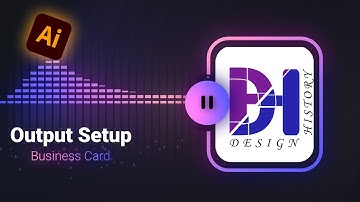 CTP Output Complete #Business_Card_Setting Illustrator Advanced Tutorial Bangla