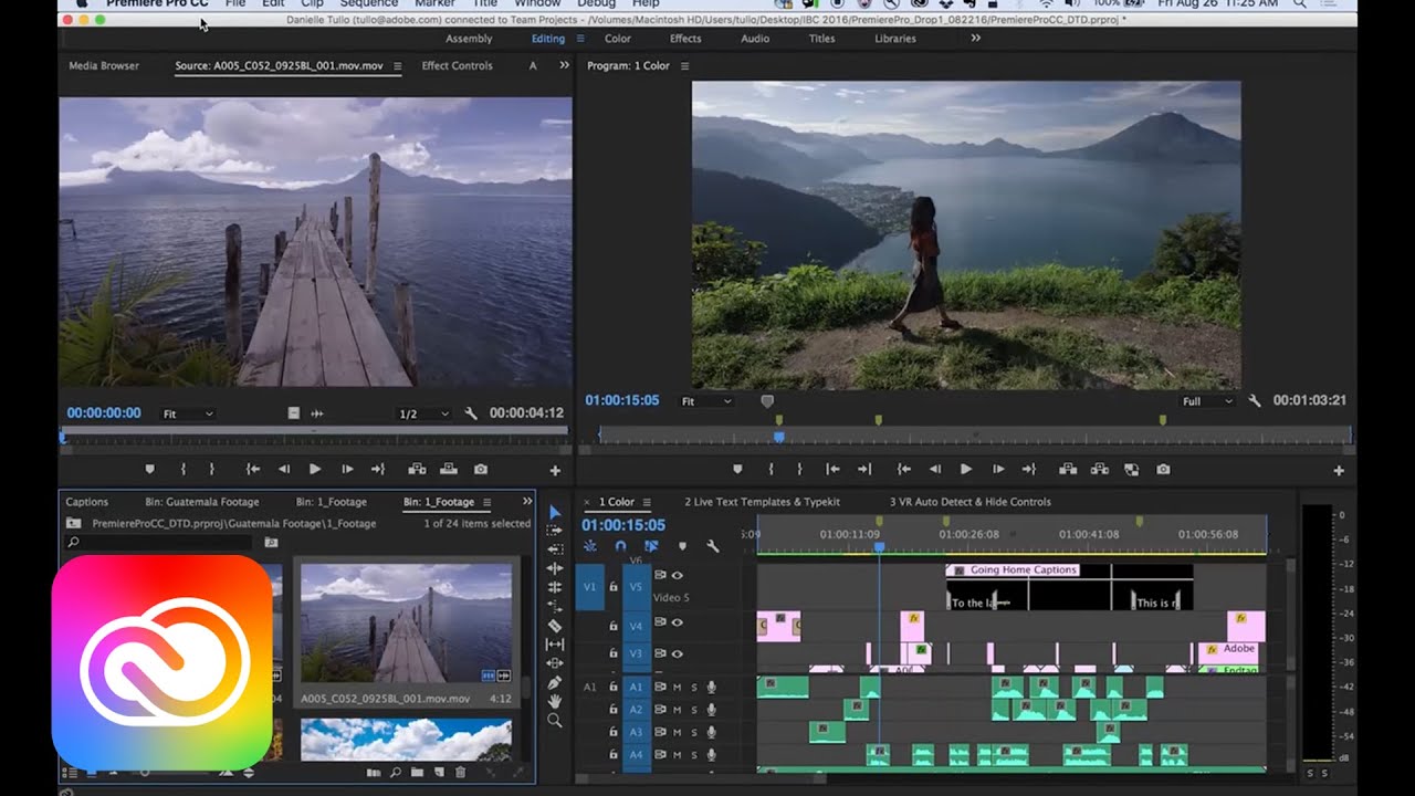 session Skaldet gåde Premiere Pro CC: Intermediate Video Editing in Adobe | Tutorial