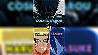 Cosmic Garou Vs Naruto And Sasuke