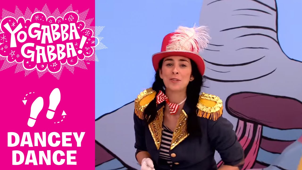 Mime Dancey Dance - Sarah Silverman - Yo Gabba Gabba!