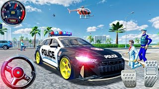 Real City Police Car Chase Simulator🚨3D Game/Real Cars Driving Simulator 2025/Android GamePlay screenshot 1