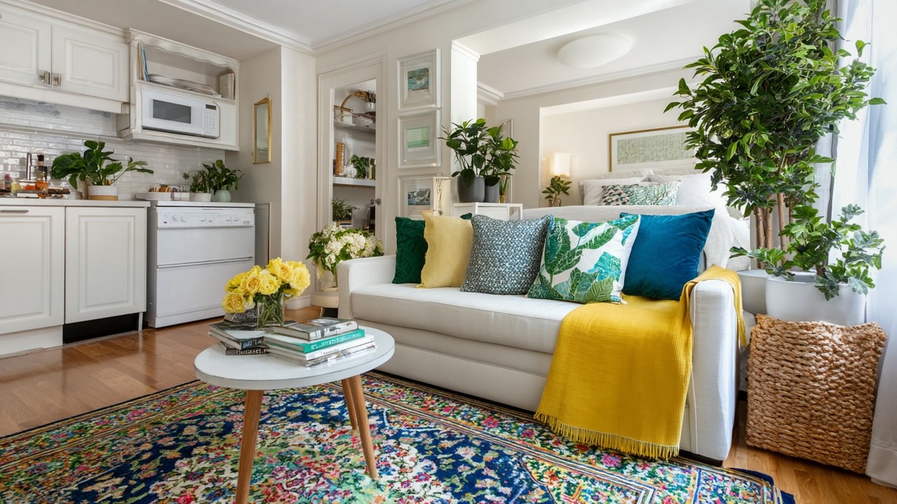 Small Studio Apartment Makeover Ideas That Actually Work - YouTube